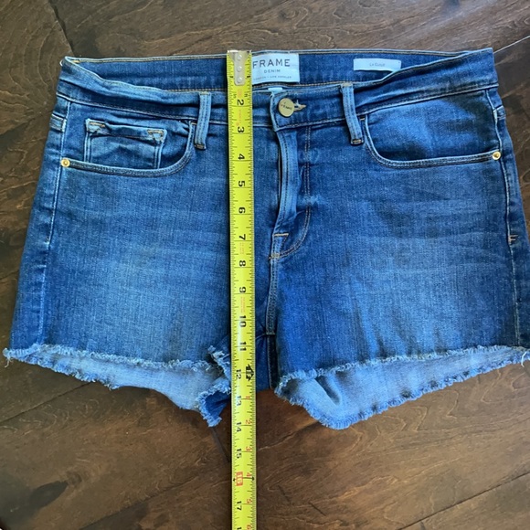 FRAME Denim shorts Le Cutoff - Picture 5 of 6